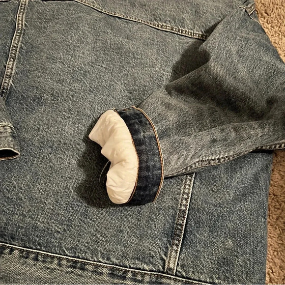 {Offline by Aerie} fleece lined denim jacket - Picture 7 of 7